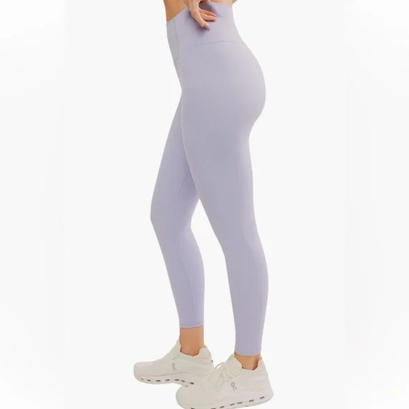NWT Free People FP Movement Never Better High Rise Leggings Platinum Size L - Picture 6 of 9